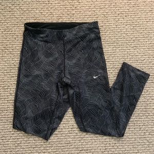 Nike Cropped Dri-Fit Running Tights